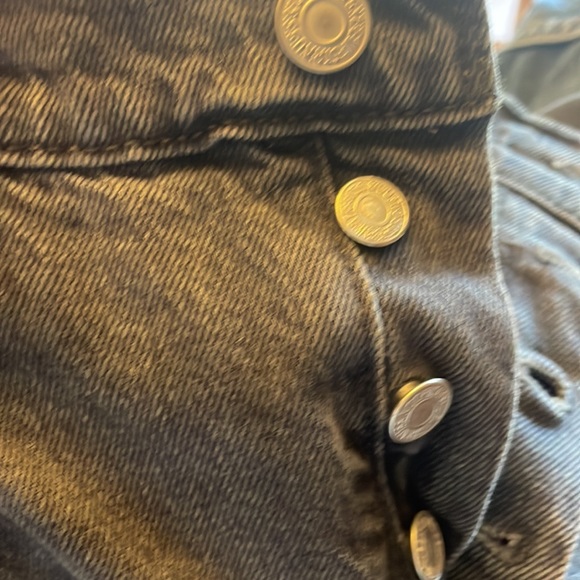 NEW Levi’s 501 Skinny crop gray - Picture 9 of 9